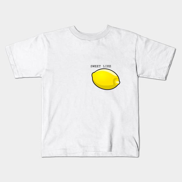 Lemon Kids T-Shirt by MiljanaVuckovic